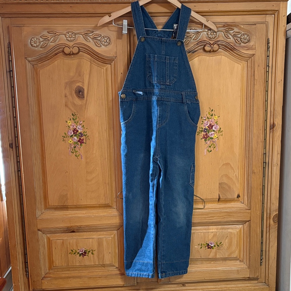 Boys Denim Overalls